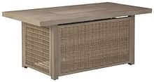 Ashley Outdoor/Patio Rectangular Fire Pit Table P791-773