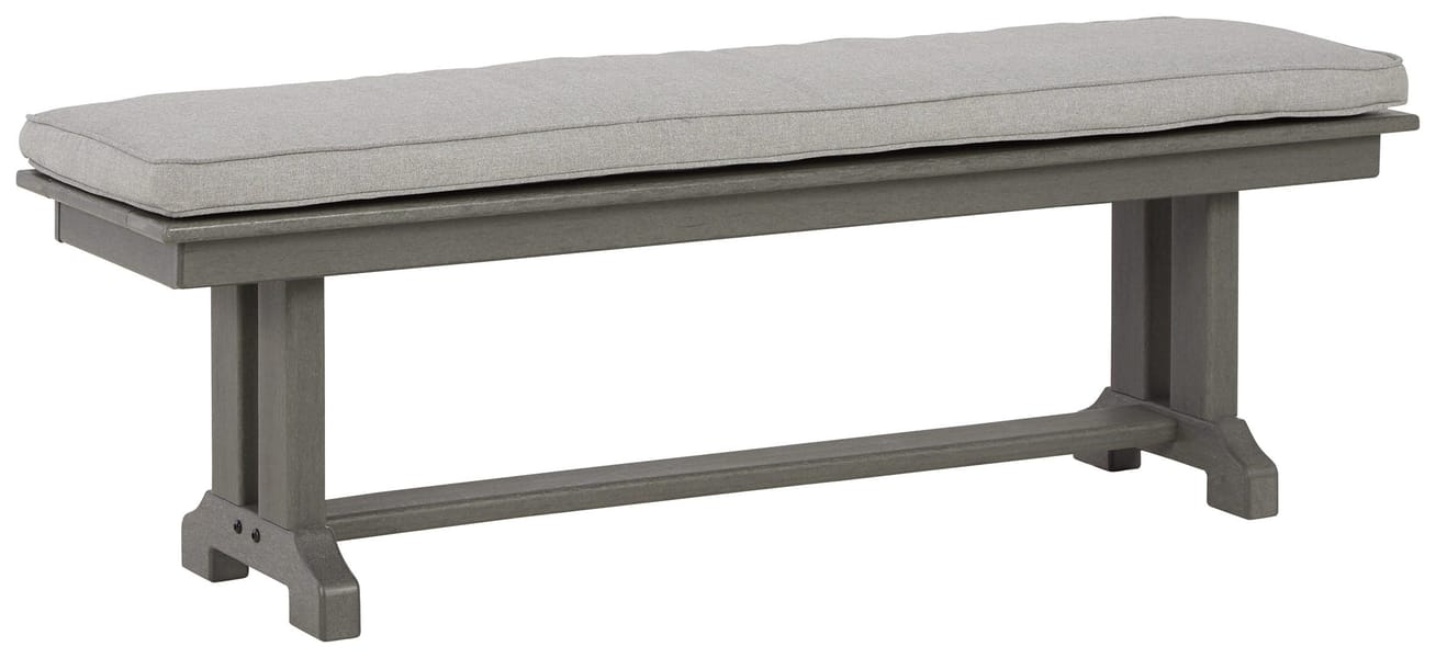 Ashley Outdoor/Patio Bench with Cushion P802-600