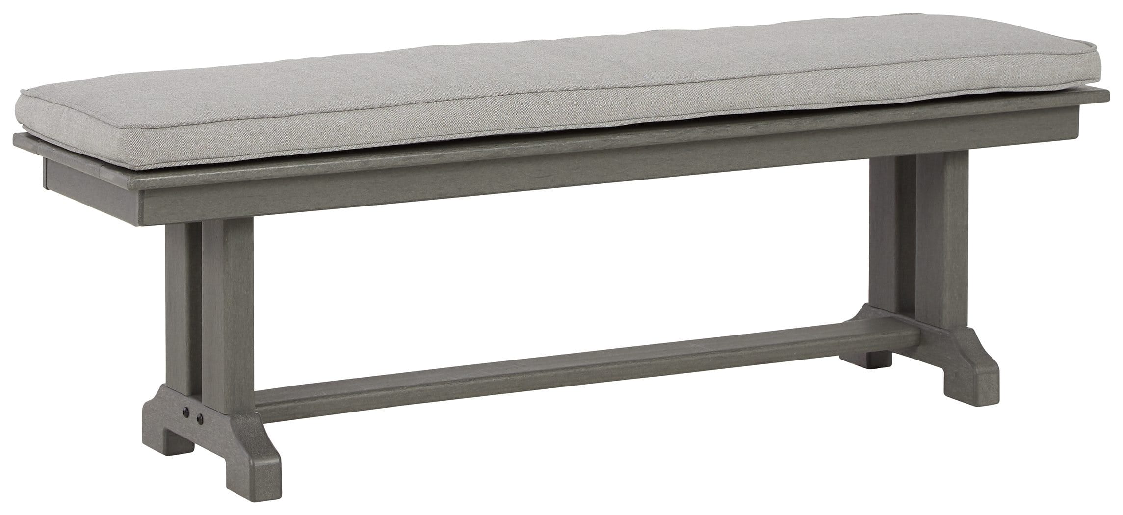 Ashley Outdoor/Patio Bench with Cushion P802-600
