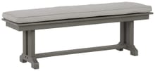 Ashley Outdoor/Patio Bench with Cushion P802-600