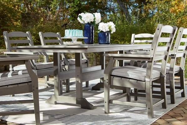 Ashley Outdoor/Patio 7 Piece Dining Set P802-625-601A-3