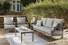 Ashley Outdoor/Patio 5 Piece Set - Lounge Set P802-838-820-701-702