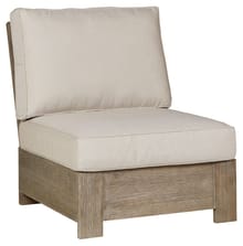 Ashley Outdoor/Patio Armless Chair with Cushion P804-846