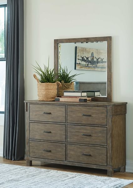 Ashley Bedroom Dresser and Mirror B436-31-36