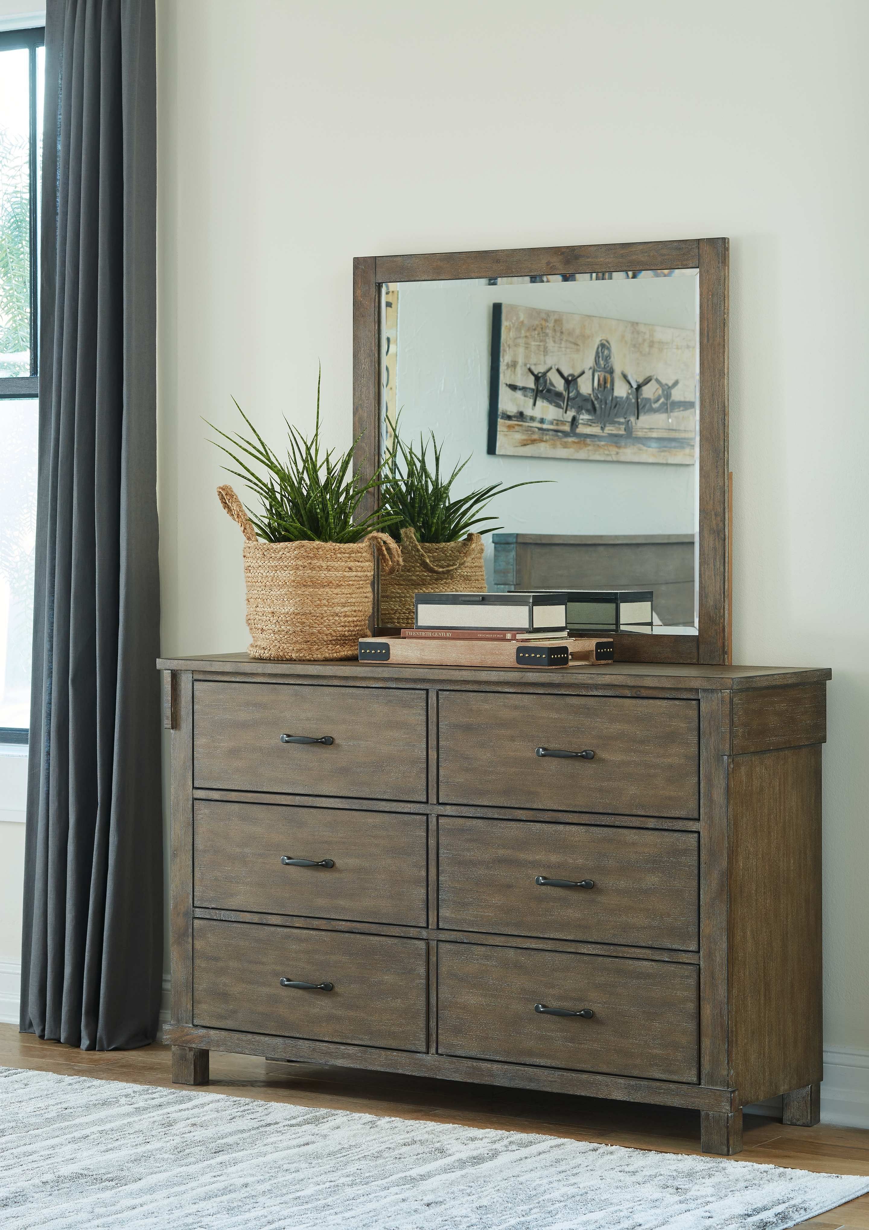 Ashley Bedroom Dresser and Mirror B436-31-36