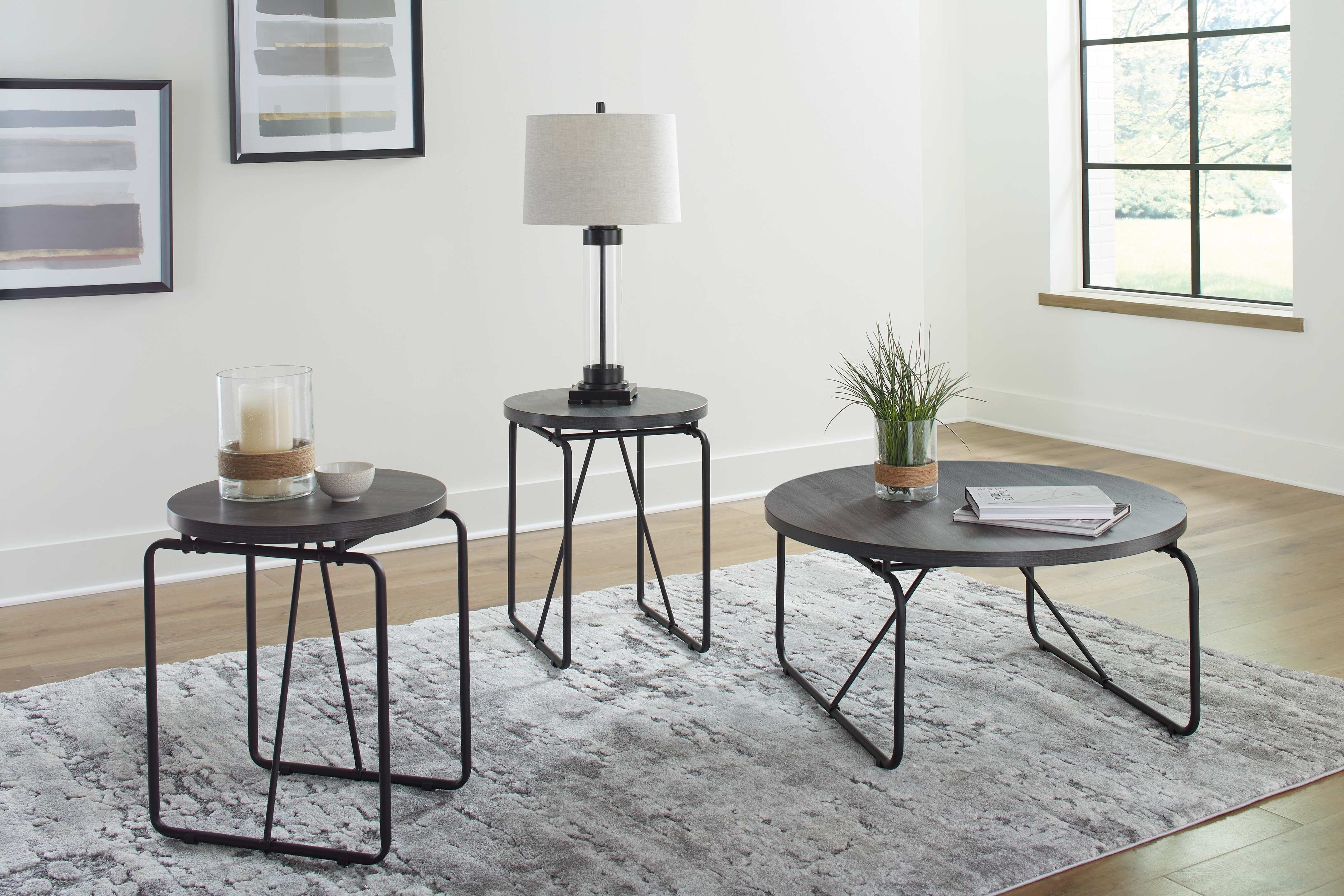 Ashley Living Room Occasional Table Set (3/CN) T006-13