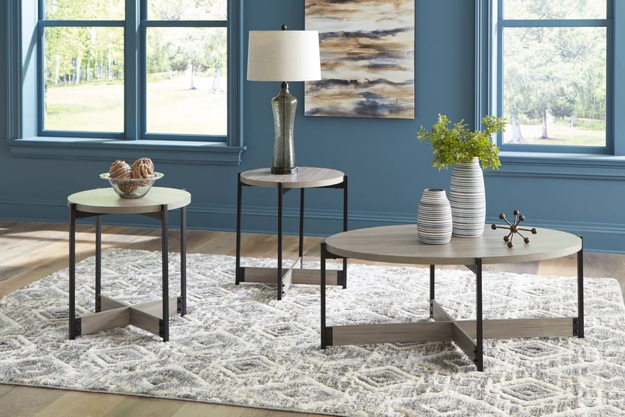 Ashley Living Room Occasional Table Set T066-13