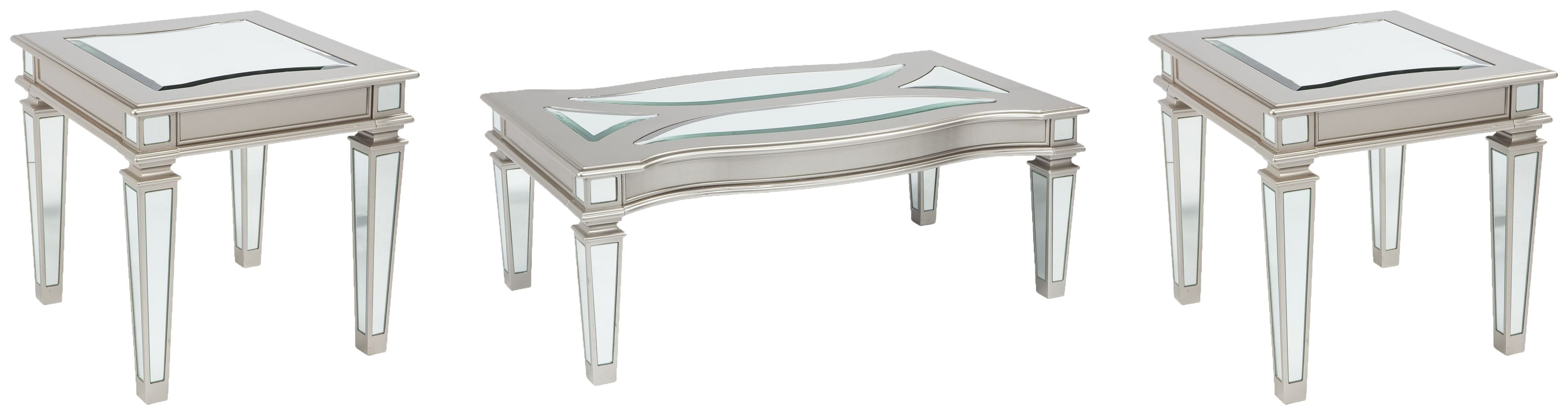 Ashley Living Room 3 Piece Table Set T099-1-3-2