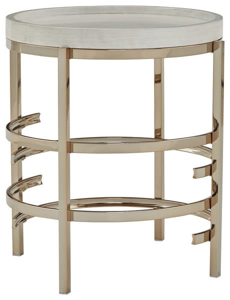 Ashley Living Room Round End Table T171-6