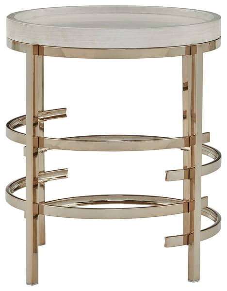 Ashley Living Room Round End Table T171-6