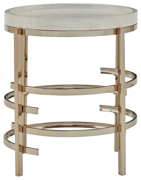 Ashley Living Room Round End Table T171-6