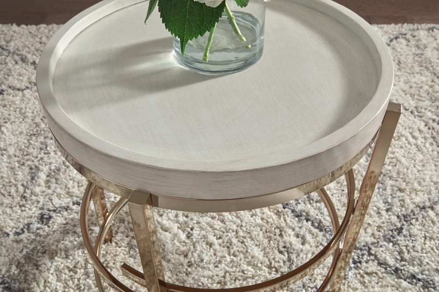 Ashley Living Room Round End Table T171-6