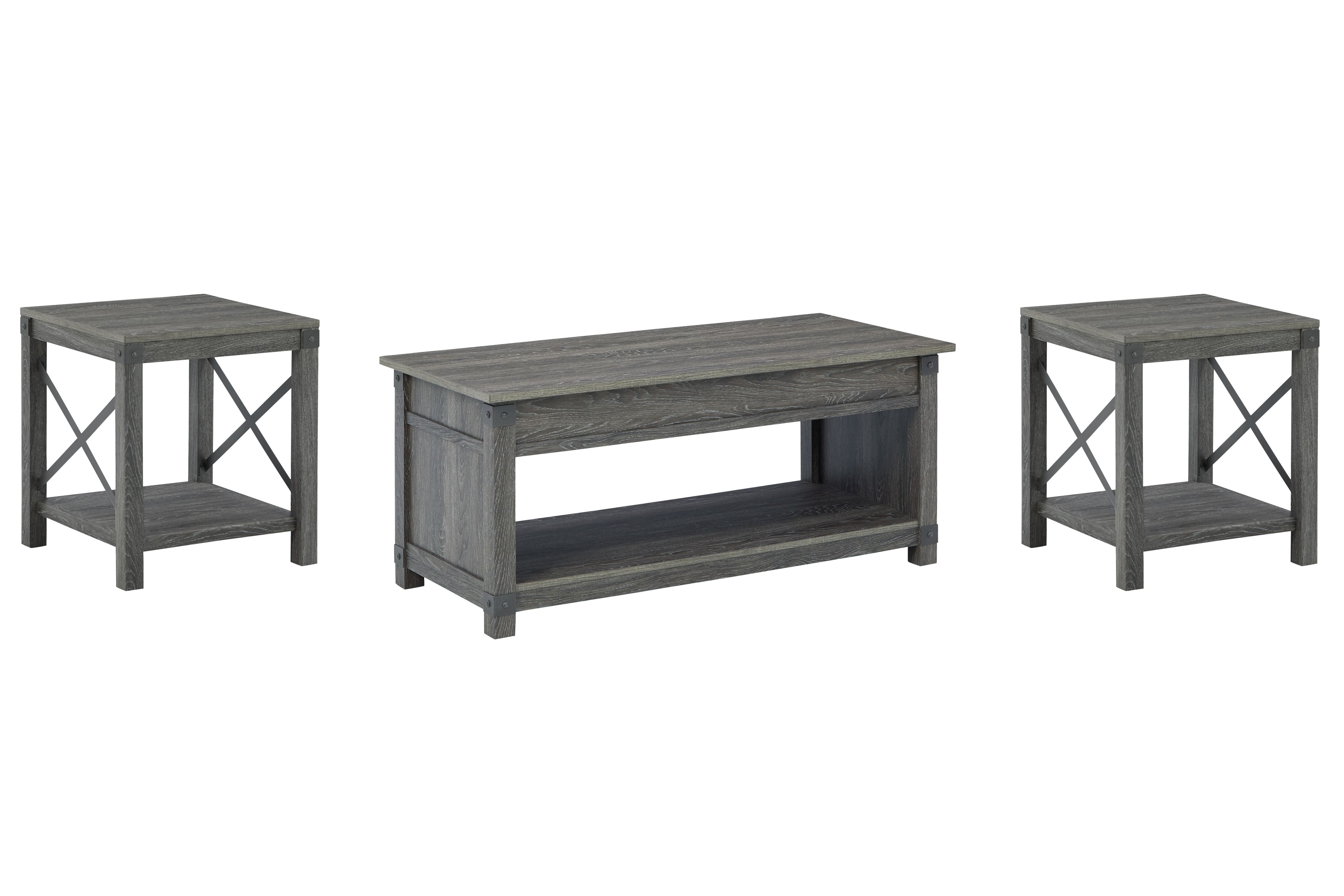 Ashley Living Room 3 Piece Table Set T175-9-2-2