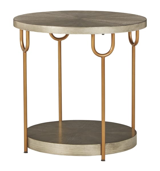 Ashley Living Room Round End Table T178-6