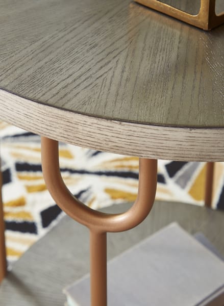 Ashley Living Room Round End Table T178-6