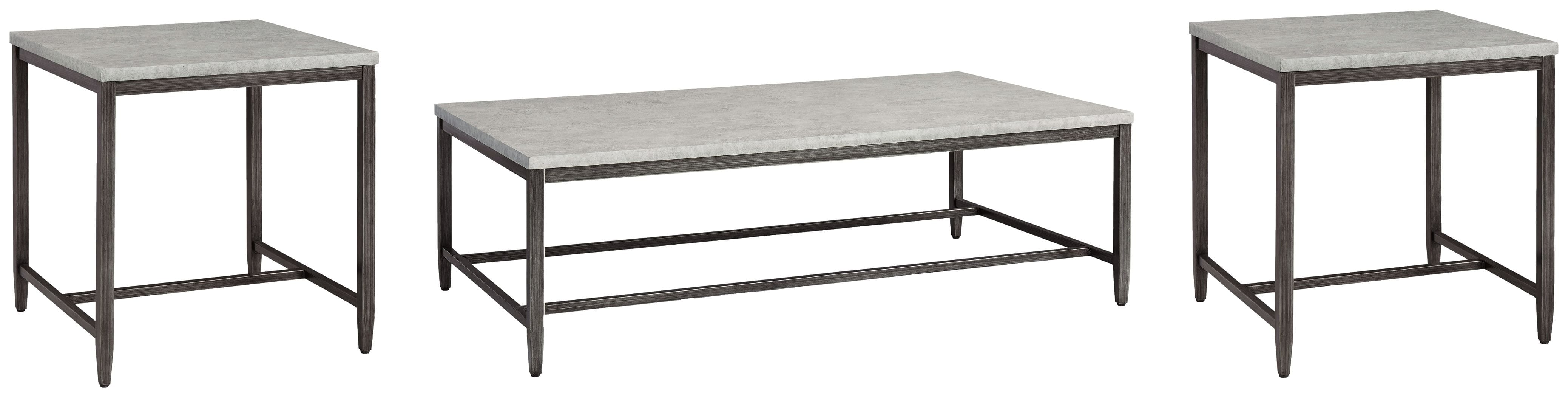 Ashley Living Room 3 Piece Table Set T250-1-2-2