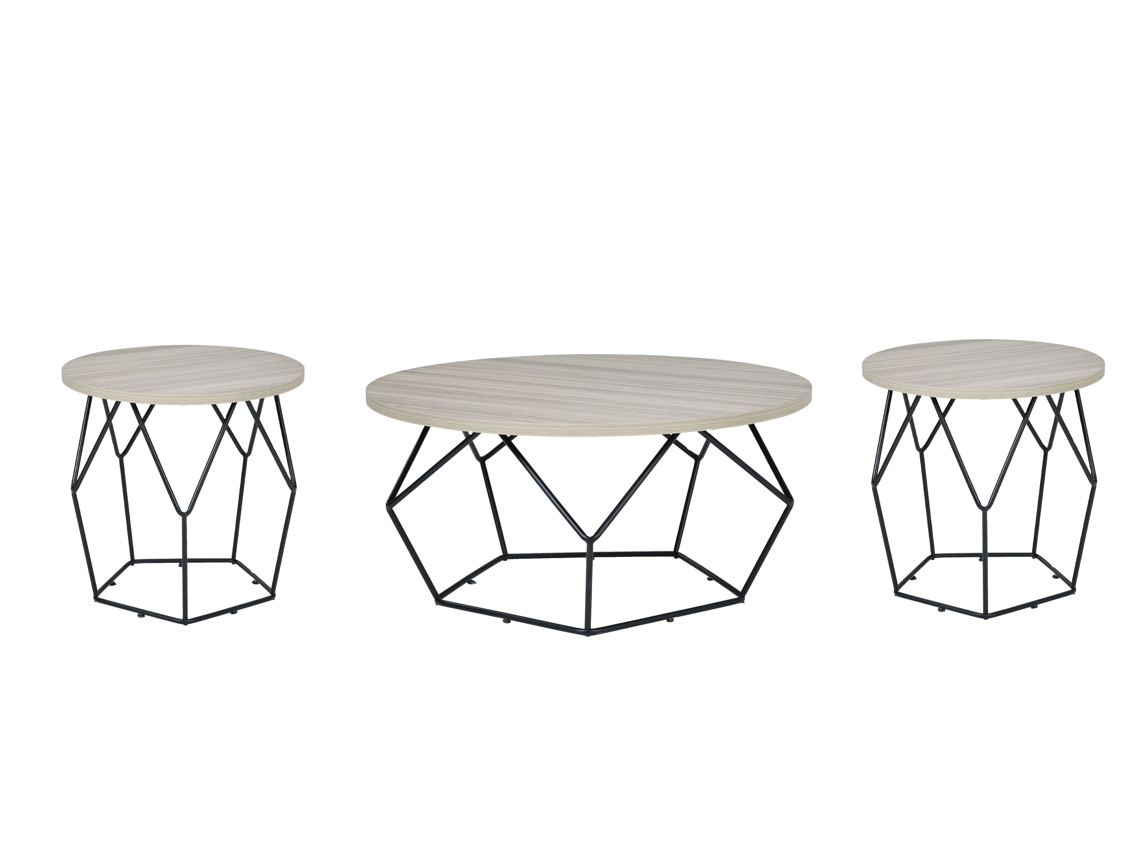 Ashley Living Room 3 Piece Table Set T274-8-6-2