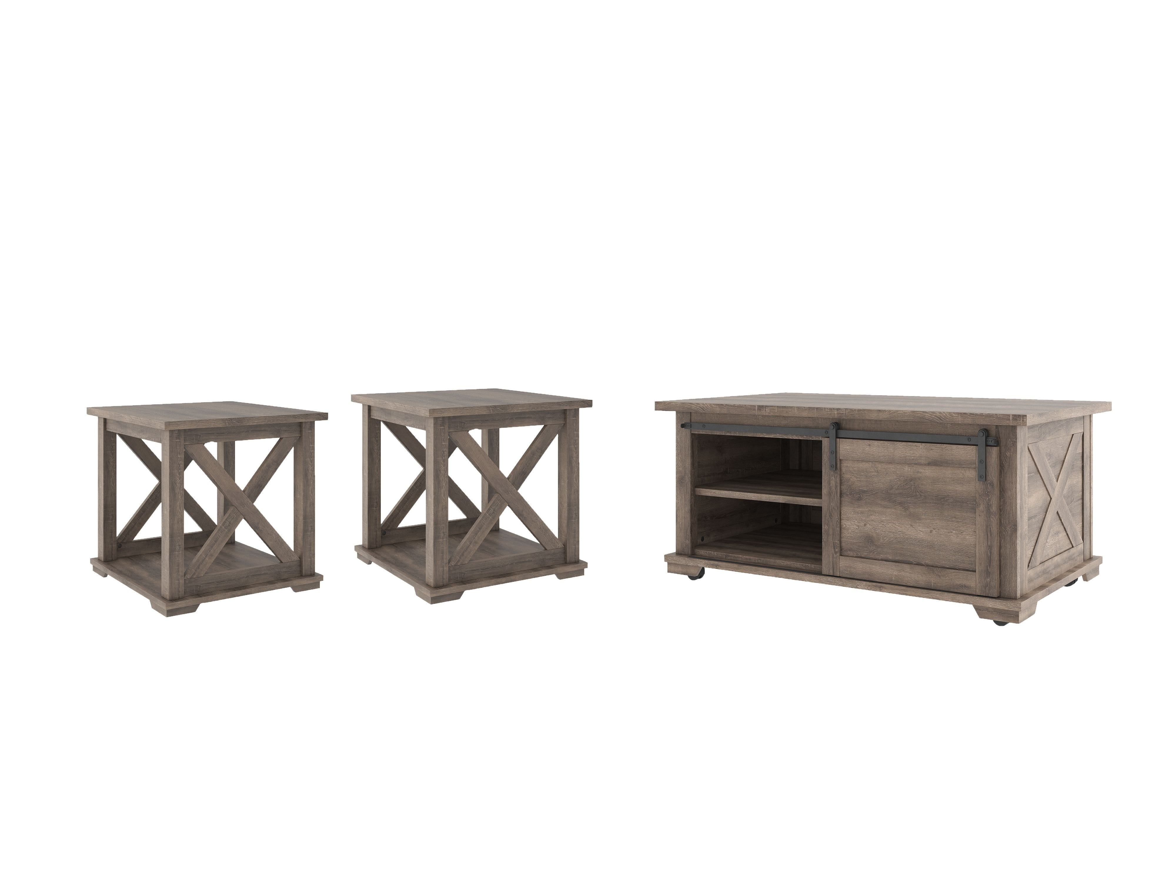 Ashley Living Room 3 Piece Table Set T275-1-2-2