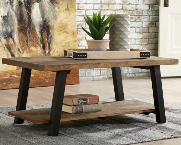 Ashley Living Room Rectangular Cocktail Table T282-1