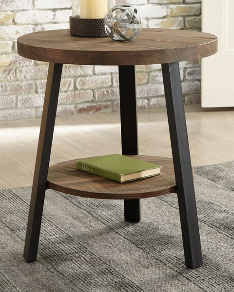 Ashley Living Room Round End Table T282-6