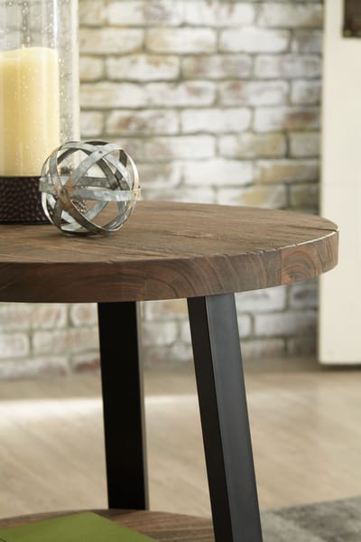 Ashley Living Room Round End Table T282-6