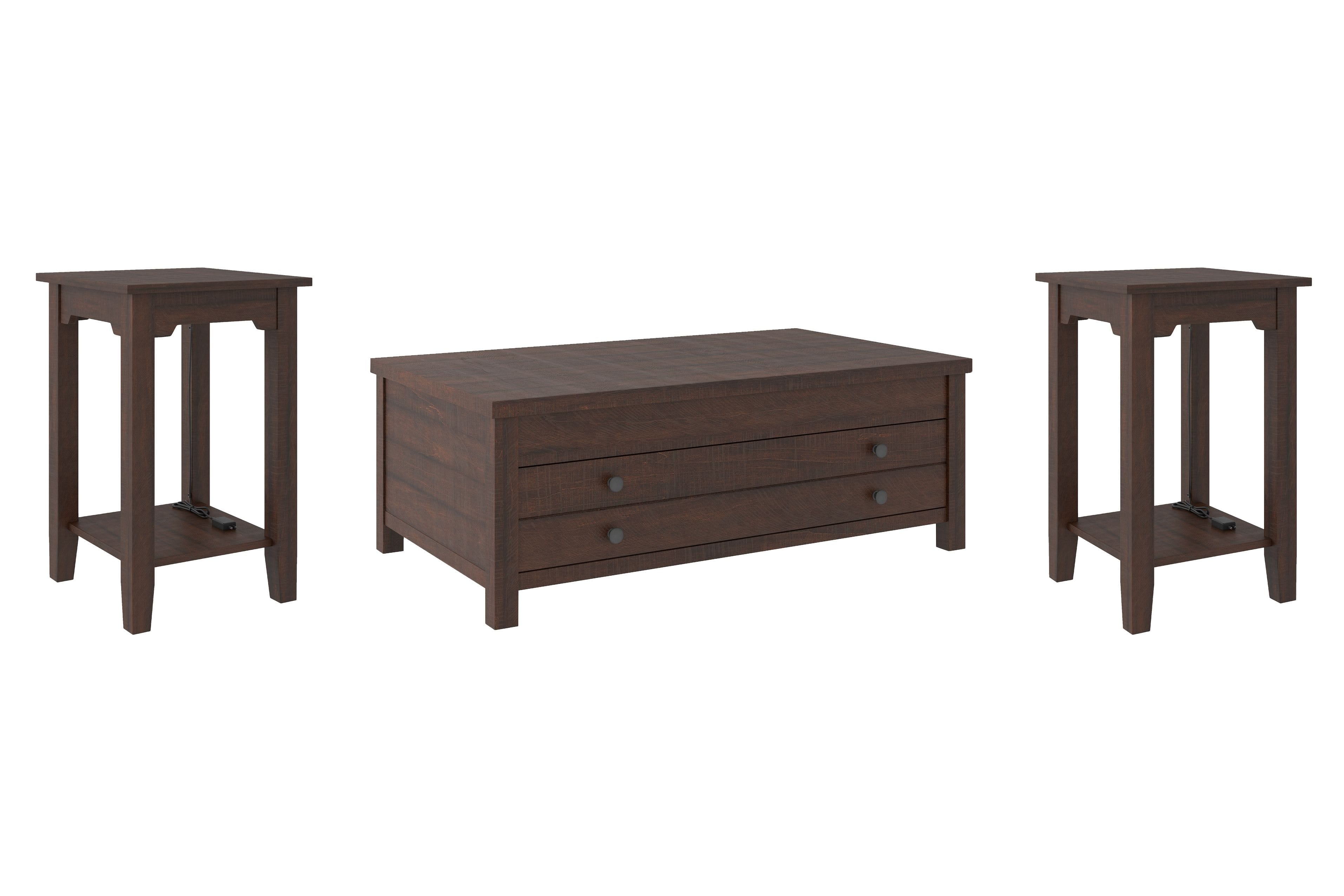 Ashley Living Room 3 Piece Table Set T283-9-7-2