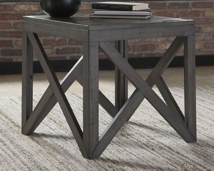 Ashley Living Room Square End Table T329-2