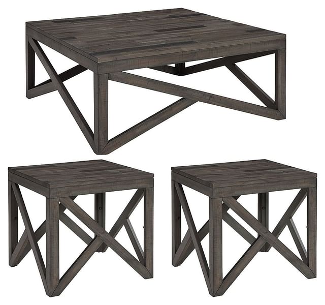 Ashley Living Room 3 Piece Table Set T329-8-2-2