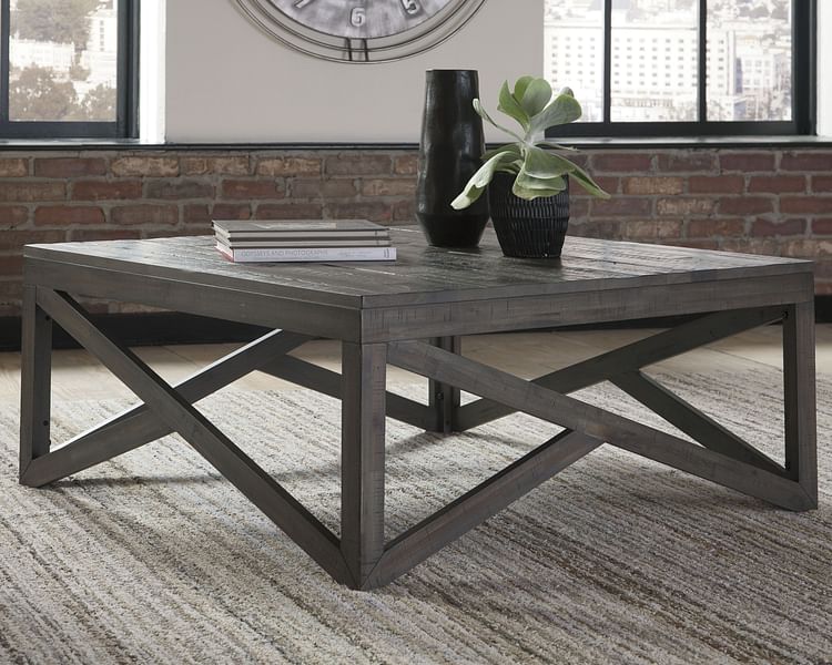 Ashley Living Room Square Cocktail Table T329-8