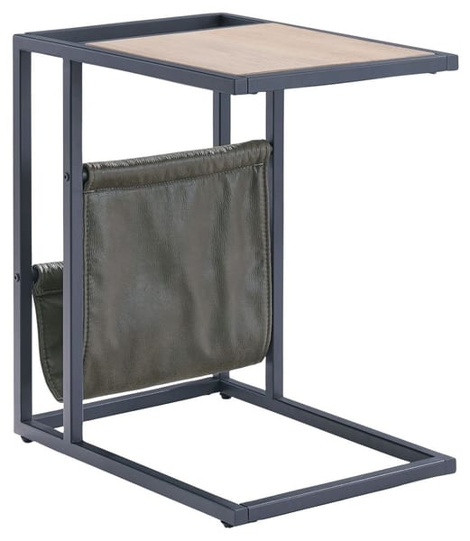 Ashley Living Room Chair Side End Table With Magazine Basket T931-107