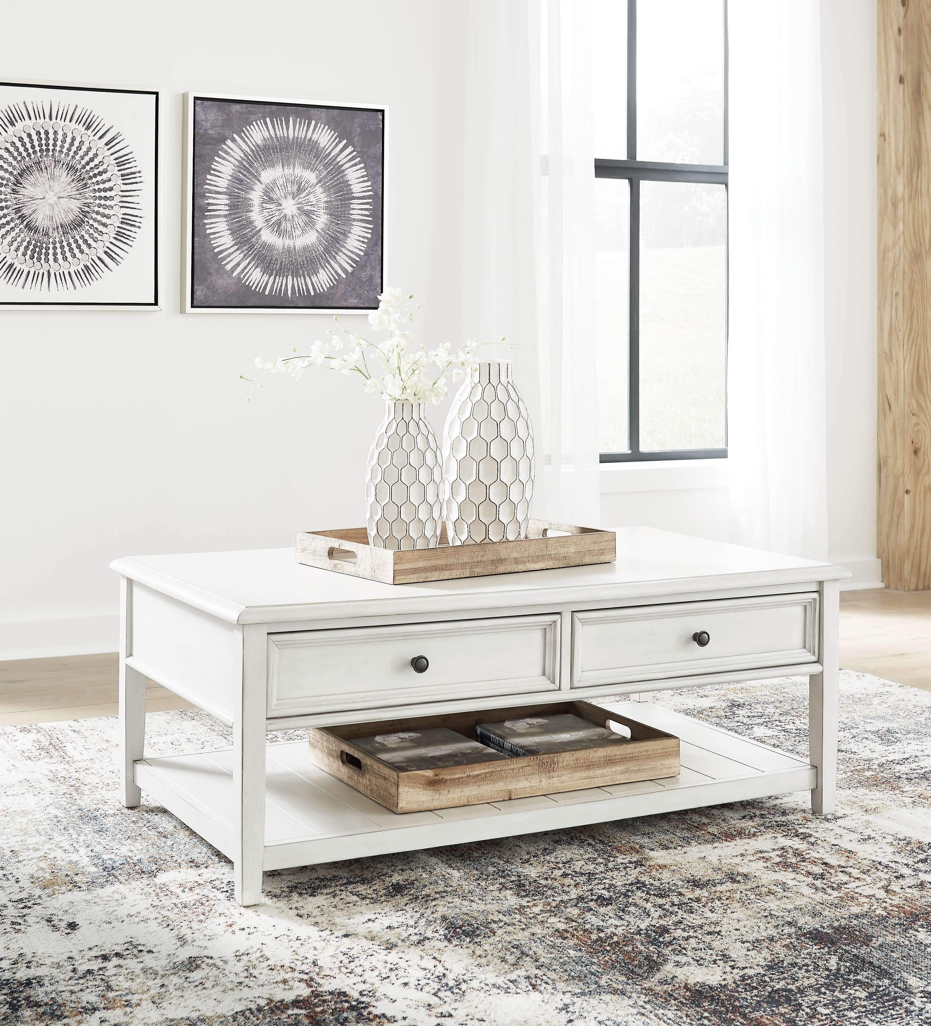 Ashley Living Room Rectangular Cocktail Table T937 1