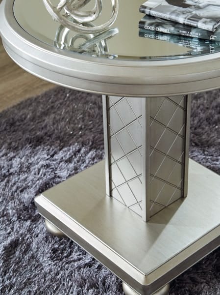 Ashley Living Room Round End Table T942-6