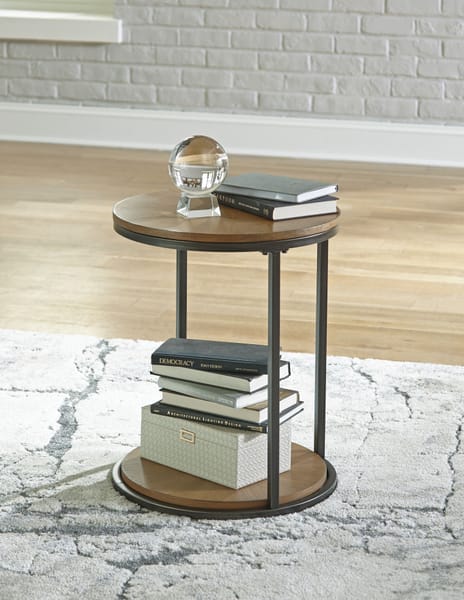 Ashley Living Room Round End Table T964-6