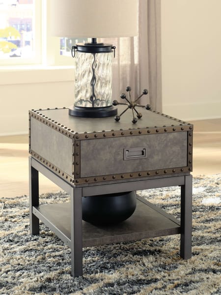 Ashley Living Room Rectangular End Table T973-3