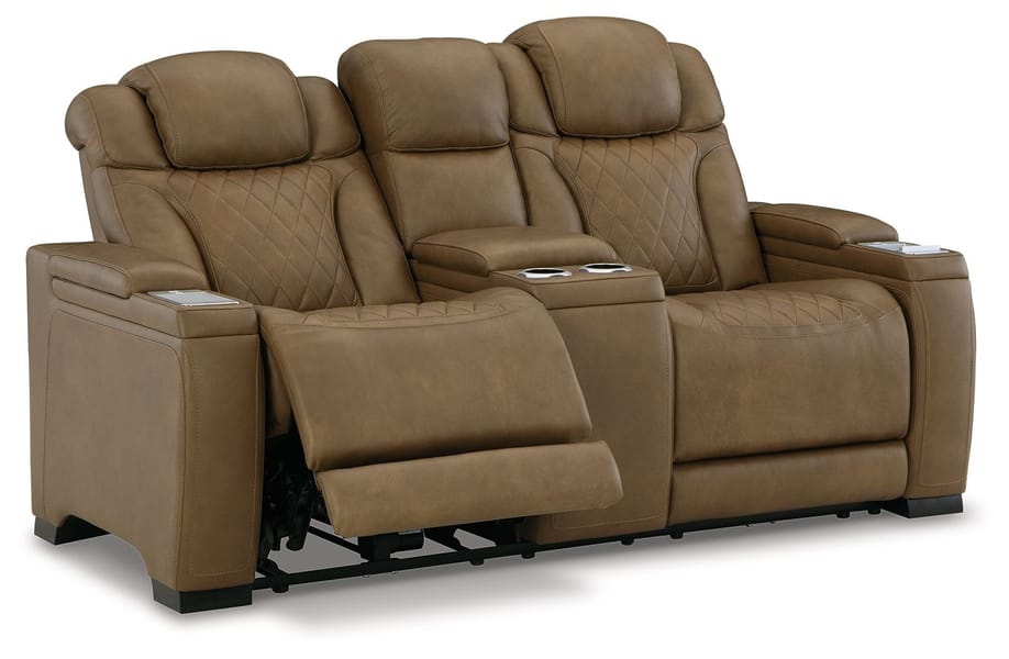 Ashley Living Room Power Reclining Sofa and Loveseat U12807-15-18