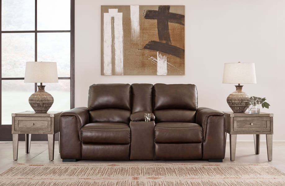 Ashley Living Room Power Reclining Sofa and Loveseat U25502-15-18