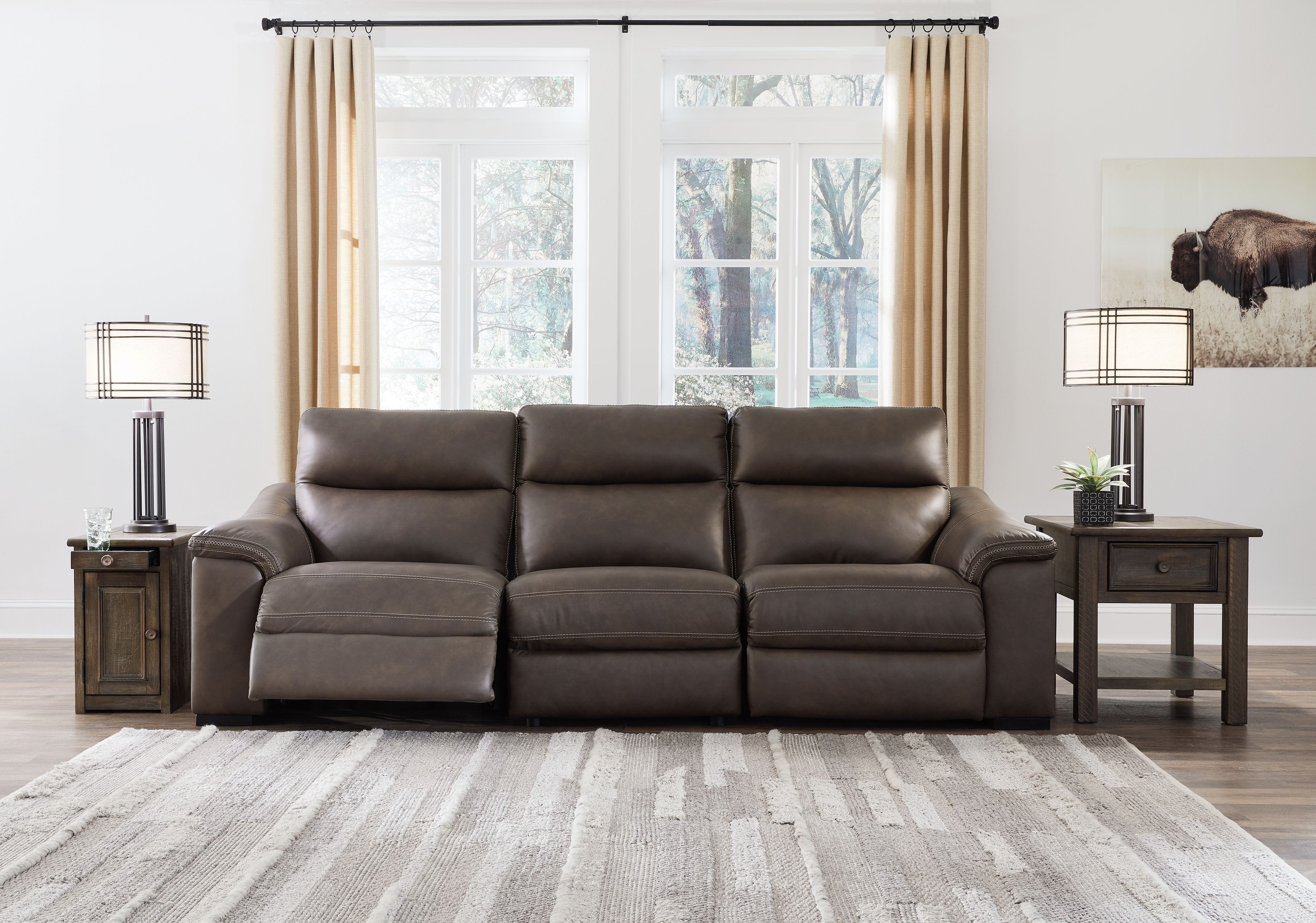 Ashley Living Room Power Reclining Sofa 3 Pc Sectional U26301-58-46-62