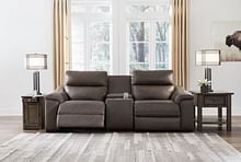 Ashley Living Room Left Arm Facing Zero Wall Power Recliner 3 Pc Sectional U26301-58-57-62