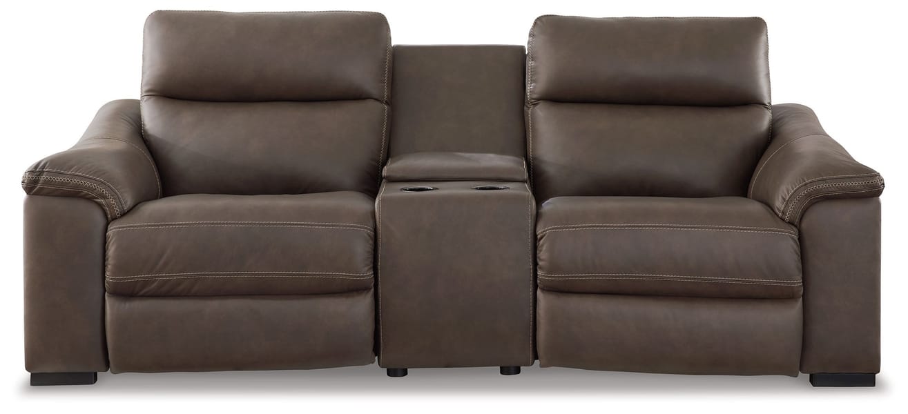 Ashley Living Room Left Arm Facing Zero Wall Power Recliner 3 Pc Sectional U26301-58-57-62