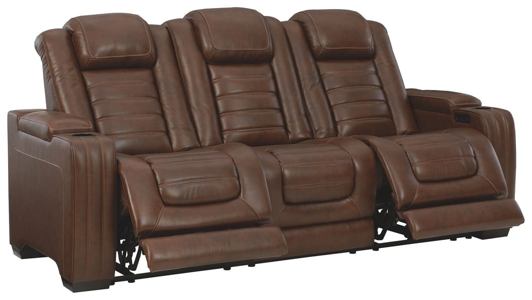 Ashley Living Room 2 Piece Power Reclining Sofa and Loveseat U28004-15-18