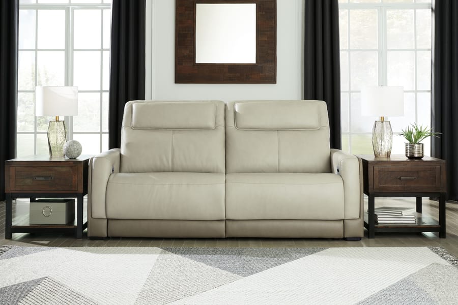 Power Reclining Sofa and Loveseat Set