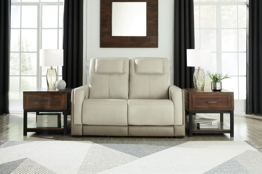 Power Reclining Sofa and Loveseat Set