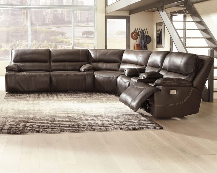Ashley Living Room Power Reclining Sectional U43701-47-71-18