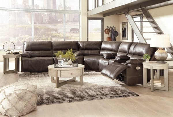 Ashley Living Room Power Reclining Sectional U43701-47-71-18