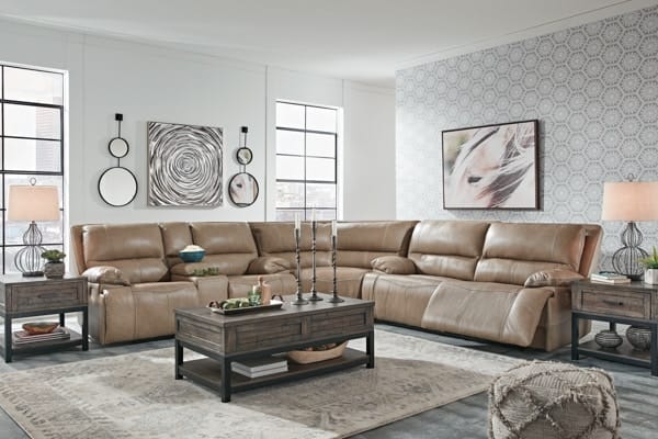 Ashley Living Room Power Reclining Sectional U43702-47-71-18