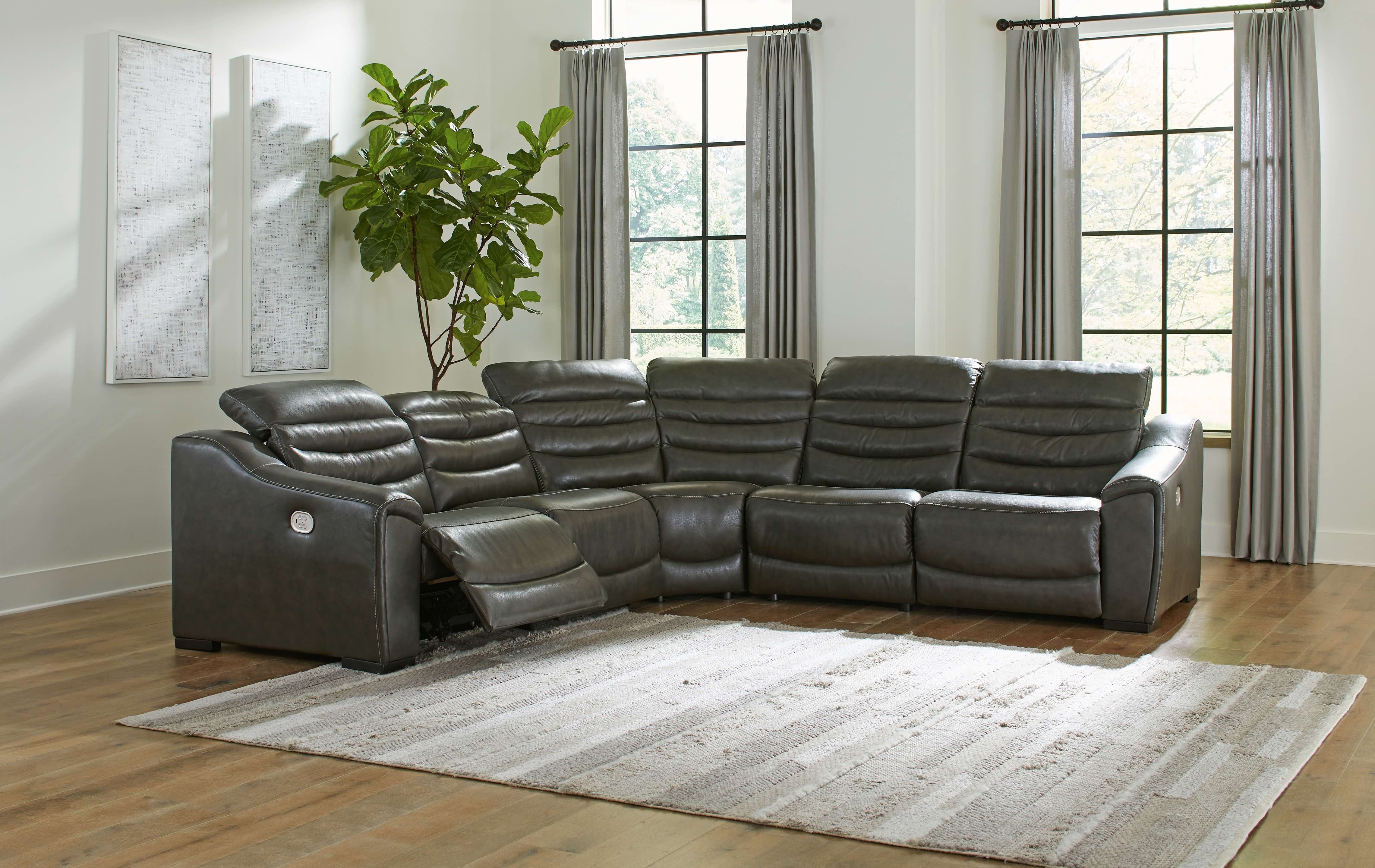 Ashley Living Room Power Reclining Sectional U63404-58-31-77-46-62