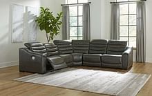 Ashley Living Room Power Reclining Sectional U63404-58-31-77-46-62