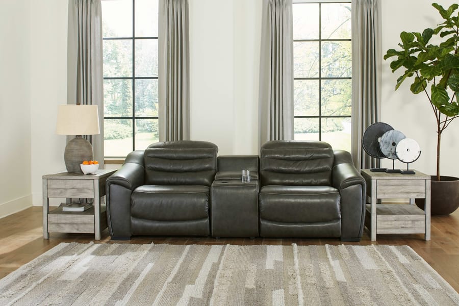 Ashley Living Room Power Reclining Sectional U63404-58-57-62
