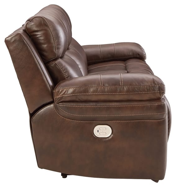 Ashley Living Room Power Reclining Sofa with Adjustable Headrest U6480515