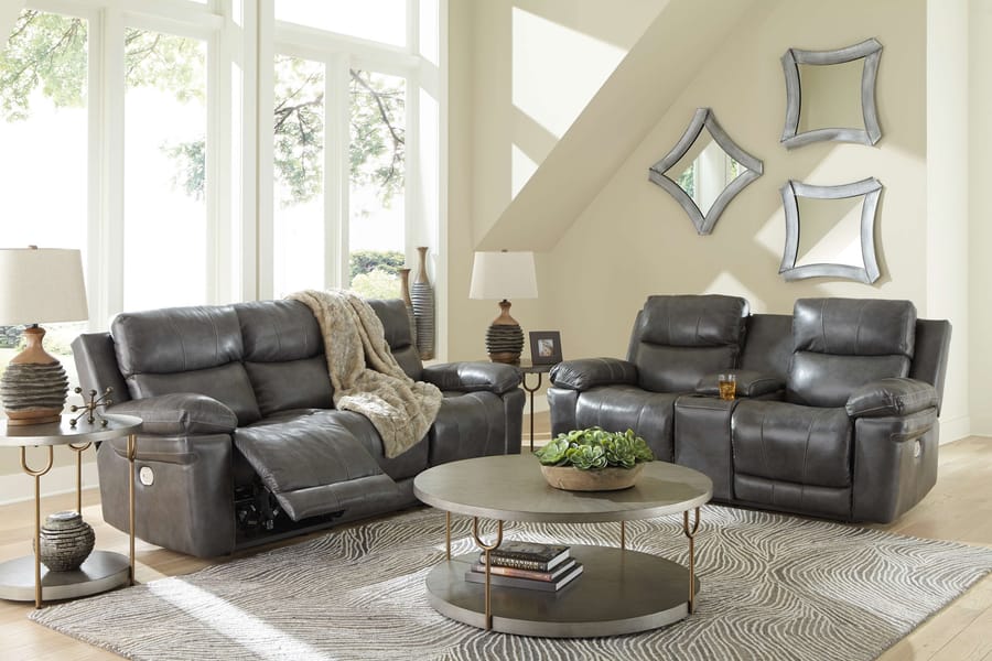 Atlanta Living Room Power Reclining Sofa & Loveseat Set - Last one !